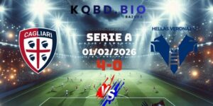 Kết Quả Bóng Đá Cagliari Và Verona Ngày 01/02/2026