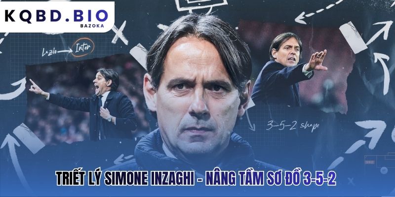 Triết lý Inzaghi nâng tầm 3-5-2 với sự tấn công linh hoạt